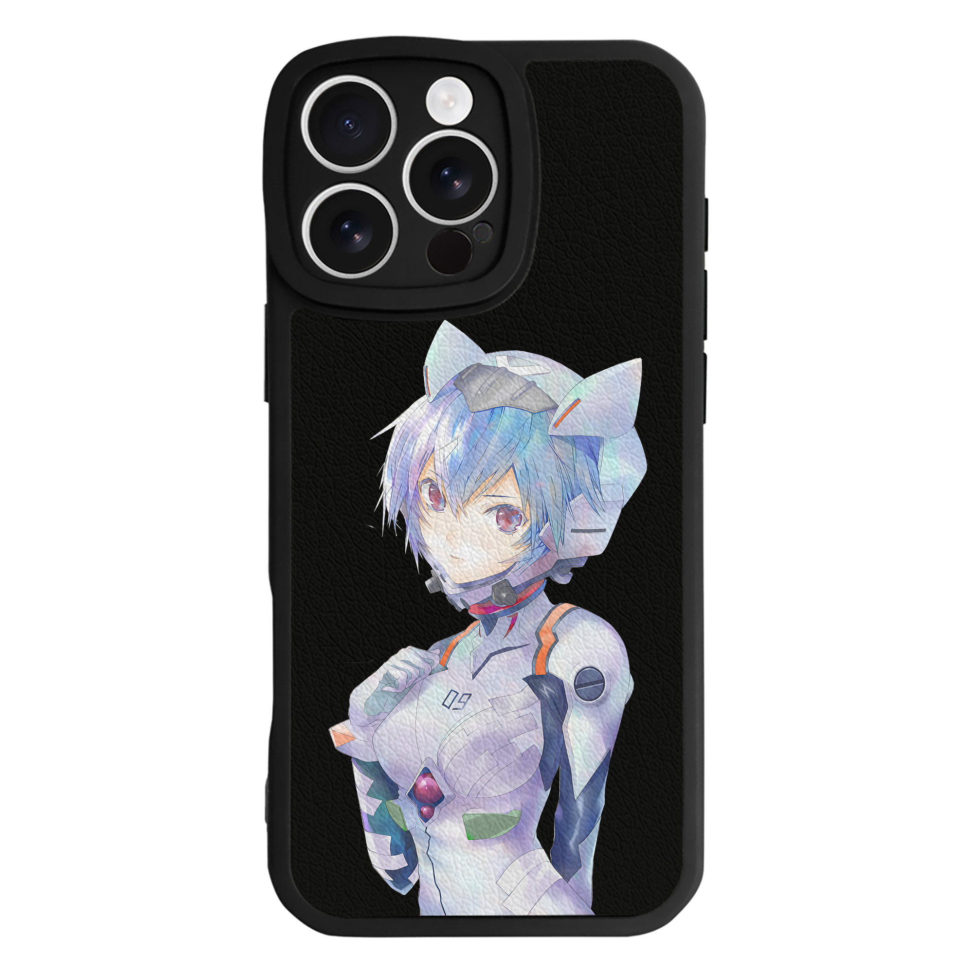 （画像用） EVA 新世紀エヴァンゲリオン 【iPhone 16シリーズ対応】シリコンスマホケース（レザー調） 材質：シリコン